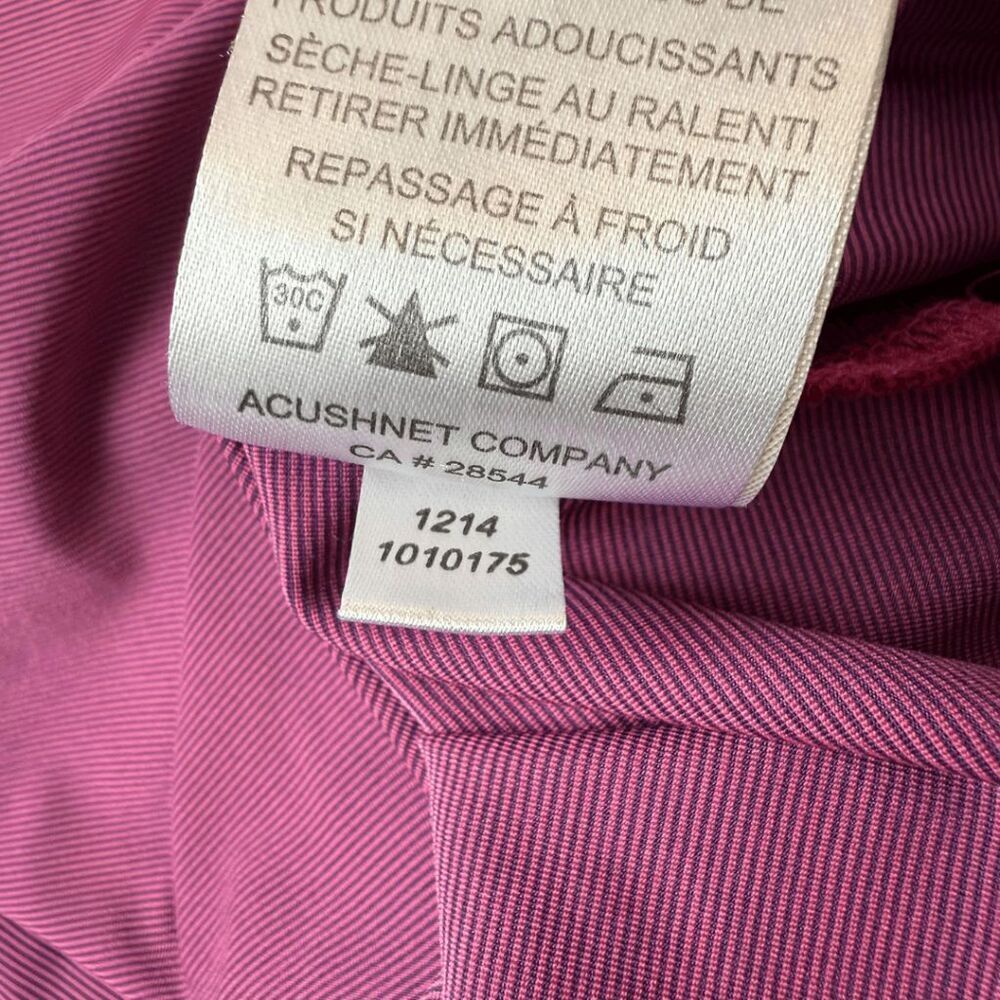 FootJoy FJ Men's Short Sleeve Performance Golf Polo Shirt Pink XL - Picture 5 of 7